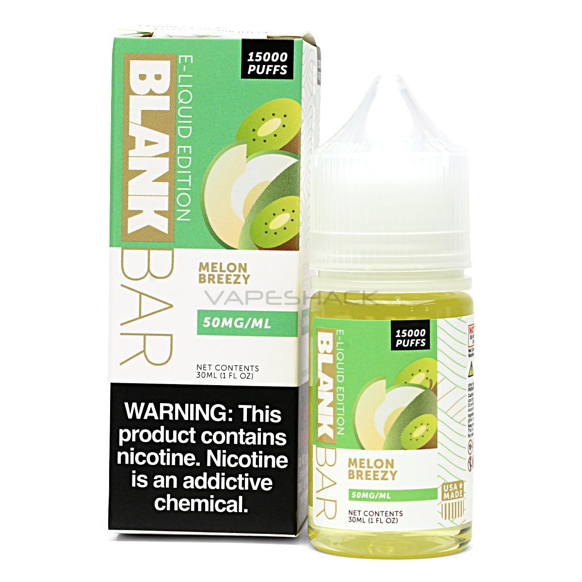Melon Breezy - Blank Bar Salts - 30ML - $12.99 - Vape Shack Melon Breezy - Blank Bar Salts - 30ML - $12.99 - Vape Shack