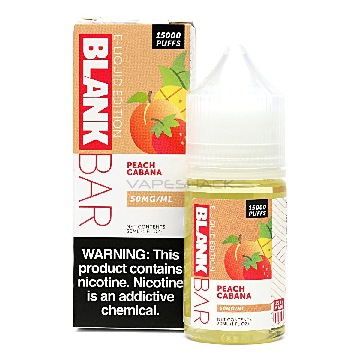 cotton candy vape juice amazon Peach Cabana - Blank Bar Salts - 30ML - $12.99