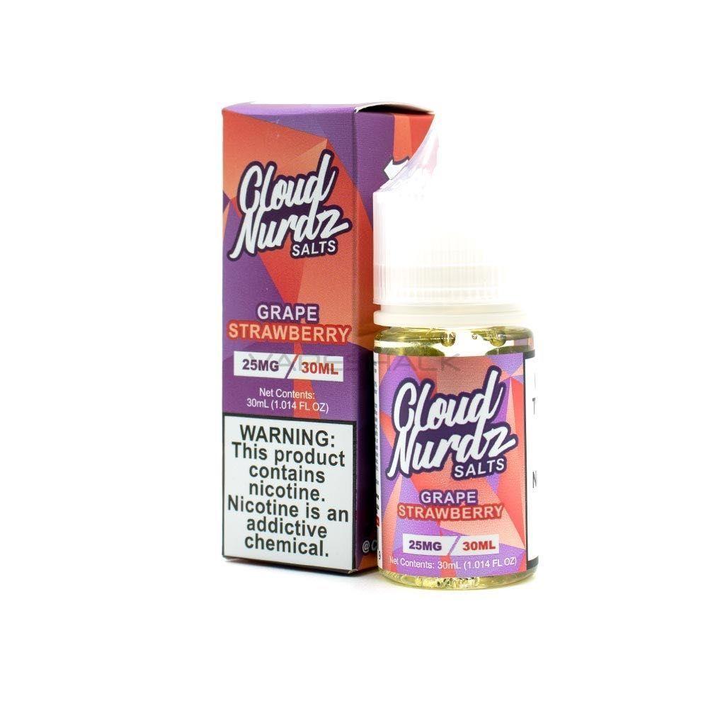 elf bar vape uk Cloud Nurdz Salts - Grape Strawberry - 30ML - $12.95