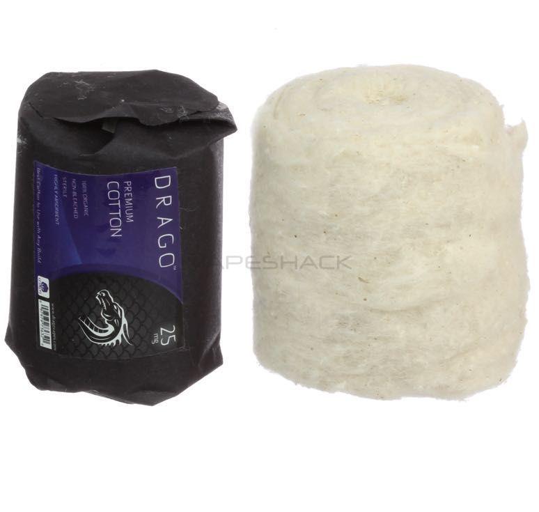 Drago 100% Organic Cotton Roll - $9.99 - Vape Shack