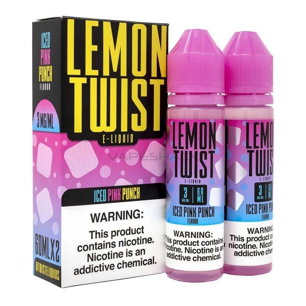 Pink Punch Lemonade Iced 120mL Lemon Twist by Twist E-Liquids - $19.95 - Vape Shack Pink Punch Lemonade Iced 120mL Lemon Twist by Twist E-Liquids - $19.95 - Vape Shack