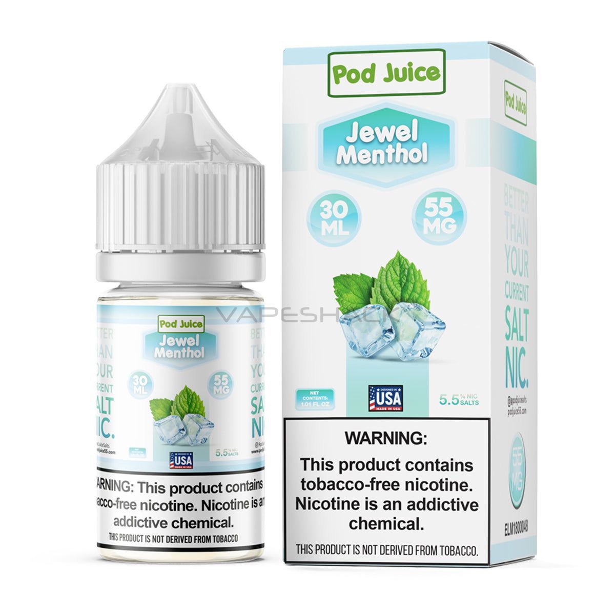Jewel Menthol - Pod Juice - 30ml - $12.99 - Vape Shack Jewel Menthol - Pod Juice - 30ml - $12.99 - Vape Shack