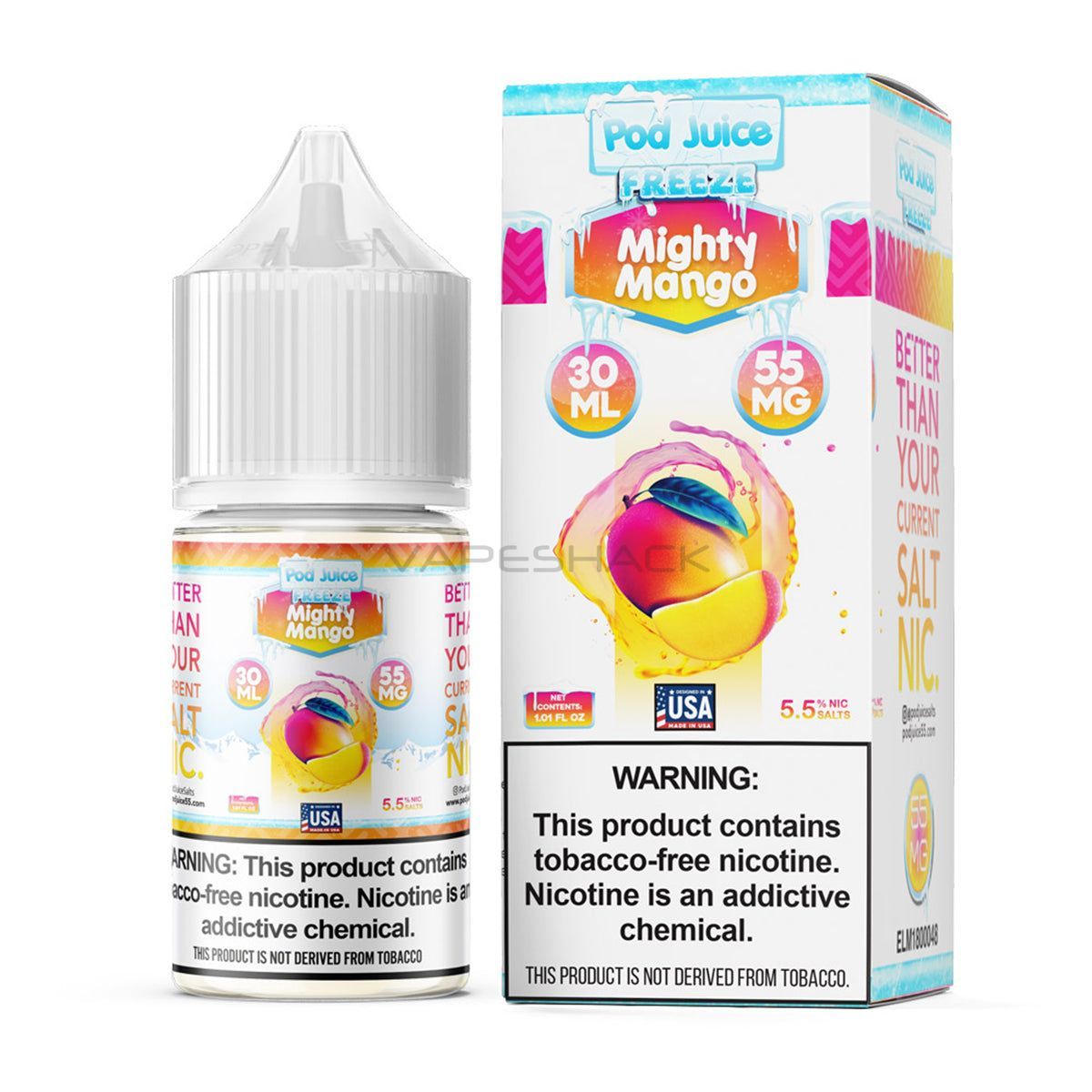 Mighty Mango Freeze - Pod Juice - 30ml - $12.99