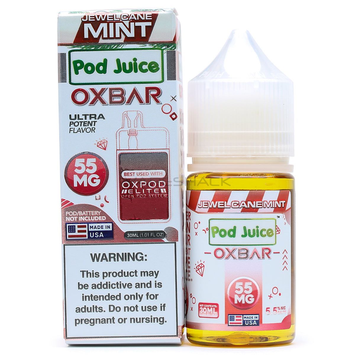 Jewel Cane Mint - Pod Juice x Oxbar Salts