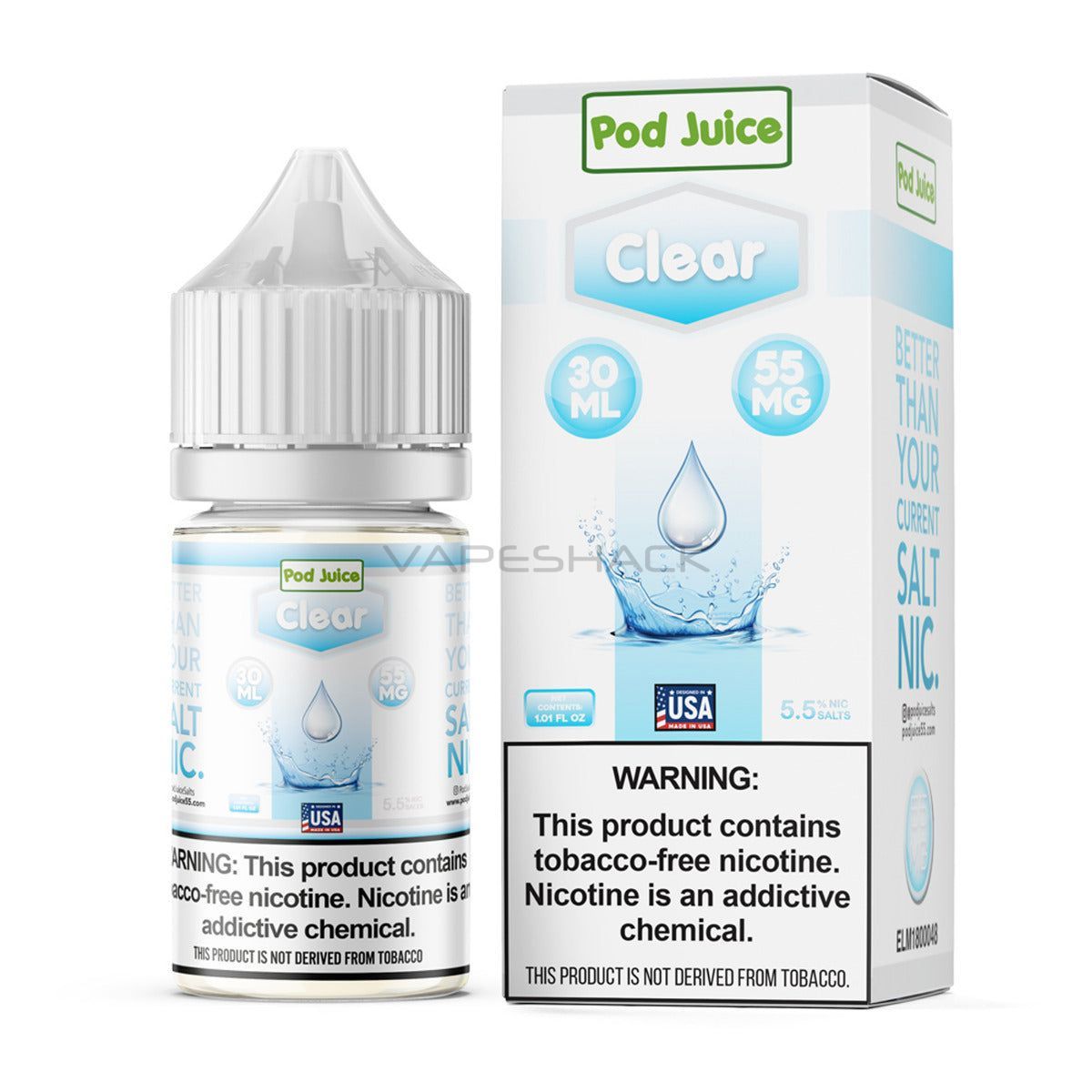 elfbar nachfüll pod läuft aus Clear - Pod Juice - 30ML - $12.99