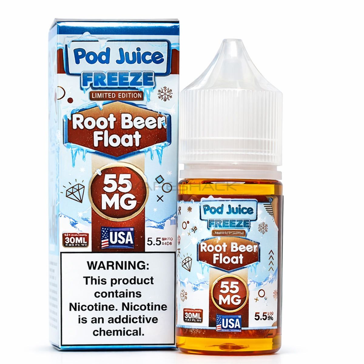 Root Beer Float Freeze - Pod Juice - 30ml Vape Shack Root Beer Float Freeze - Pod Juice - 30ml Vape Shack