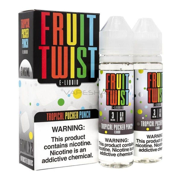 Tropical Pucker Punch 120ml Fruit Twist by Twist E-Liquids