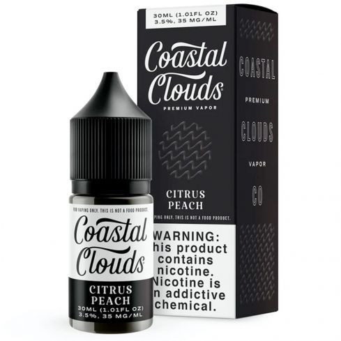 Coastal Clouds Salt - Citrus Peach - 30ML