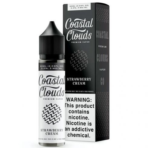 Coastal Clouds - Strawberry Cream - 60ML - 1