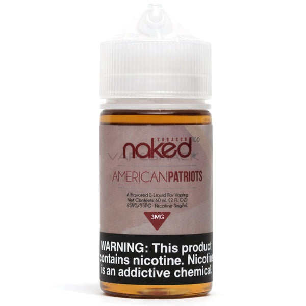 Naked 100 Tobacco - American Patriots - 60ml