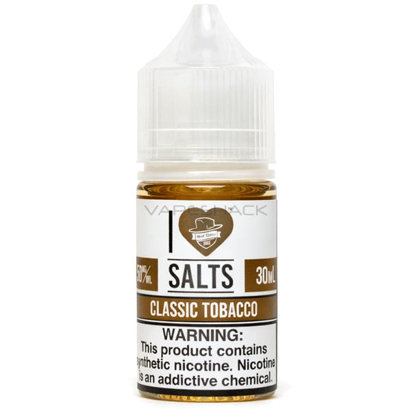Classic Tobacco - I Love Salts - 30ML