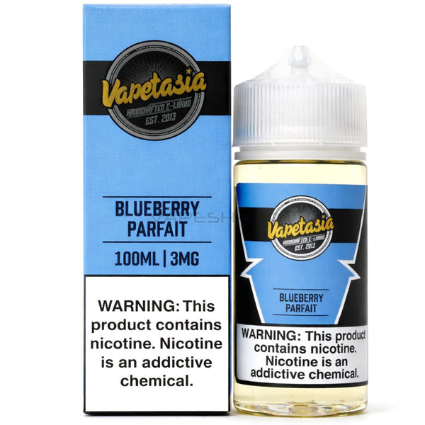 Vapetasia - Blueberry Parfait - 100ml