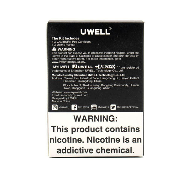 Uwell CALIBURN Replacement Pods - $11.95 - Vape Shack Uwell CALIBURN Replacement Pods - $11.95 - Vape Shack
