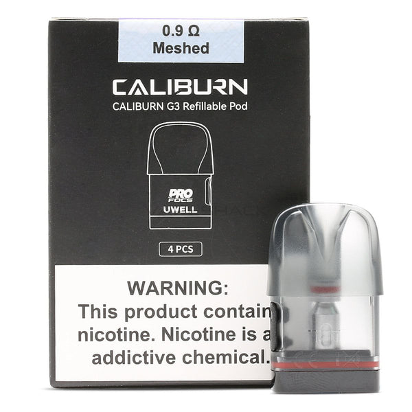 uwell caliburn g3 cartridge Uwell Caliburn G3 3mL Replacement Pods – 4 Pack