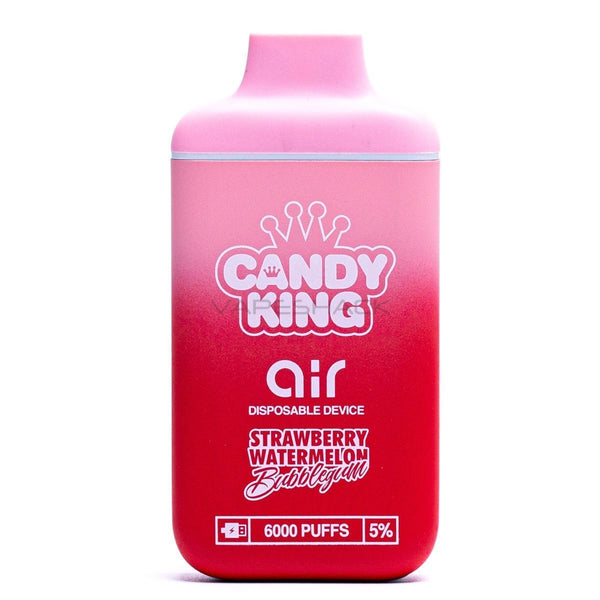 Candy King Air Disposable - 6000 Puffs-Strawberry Watermelon Bubblegum - 1