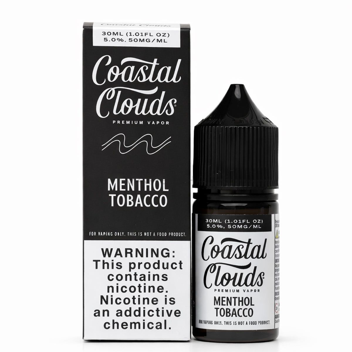 Coastal Clouds Salt - Menthol Tobacco - 30ML