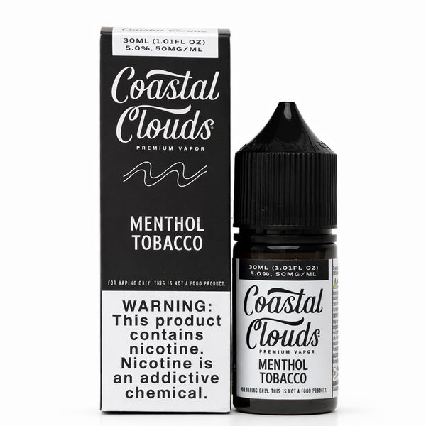Coastal Clouds Salt - Menthol Tobacco - 30ML