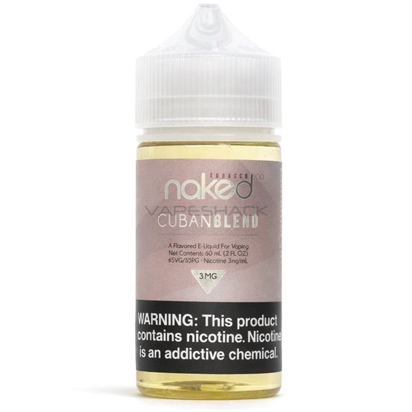 Naked 100 Tobacco - Cuban Blend - 60ml