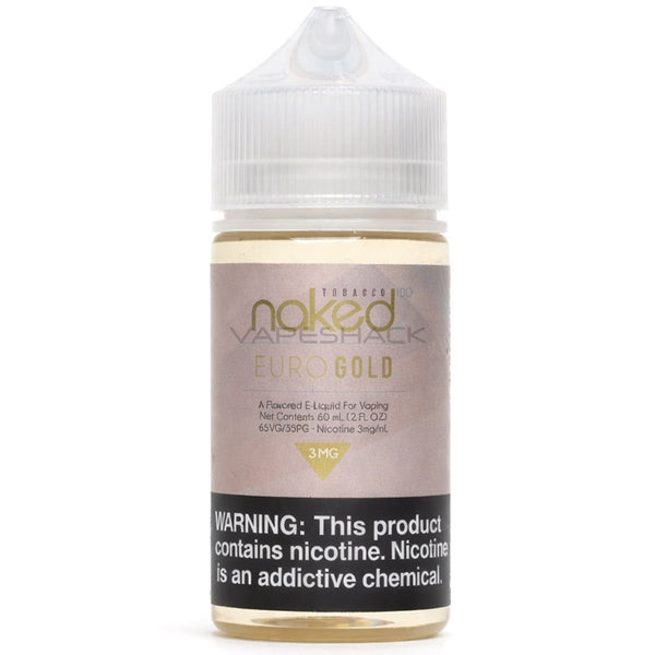 Naked 100 Tobacco - Euro Gold- 60ml