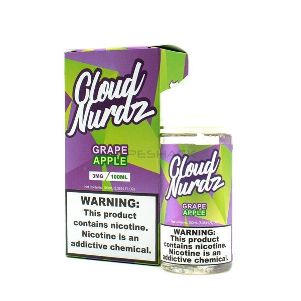 Cloud Nerd Vape Juice Cloud Nurdz - Green Apple - 100ML - .95