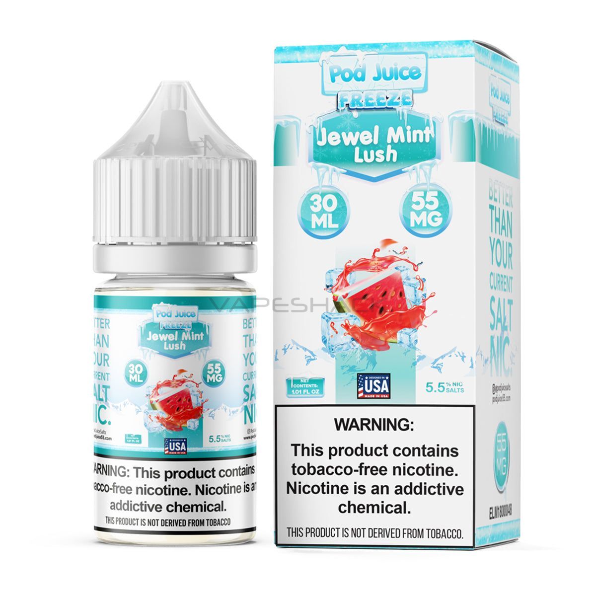 55mg Nicotine Salt E-Liquid Vape Juice | Vape Shack 55mg Nicotine Salt E-Liquid Vape Juice | Vape Shack