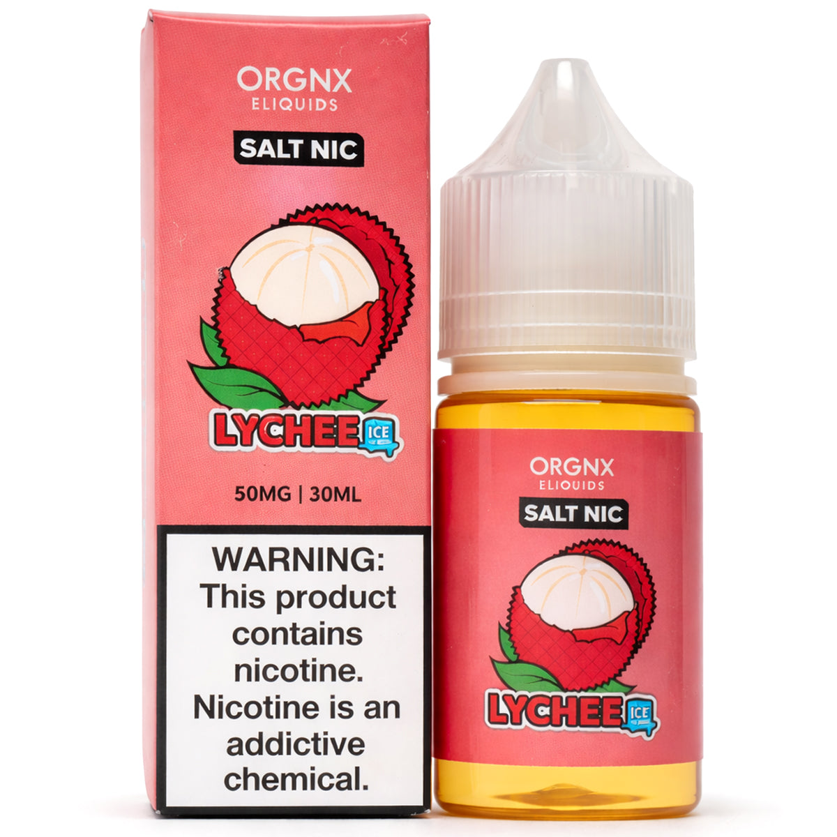 ORGNX Salt Nics - Lychee Ice - 30ml