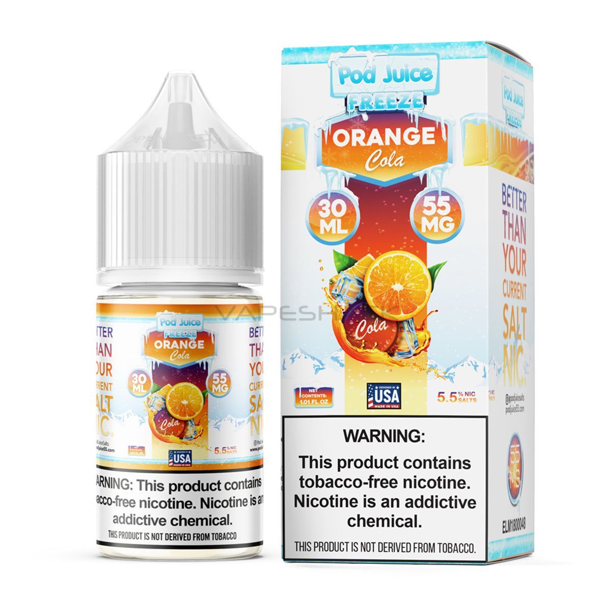 55mg Nicotine Salt E-Liquid Vape Juice | Vape Shack 55mg Nicotine Salt E-Liquid Vape Juice | Vape Shack