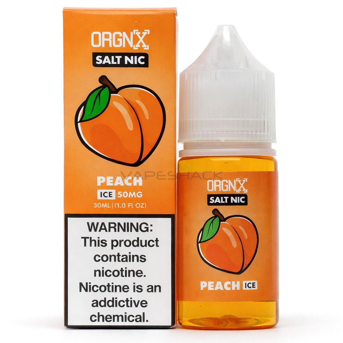 ORGNX Salt Nics - Peach Ice - 30ml