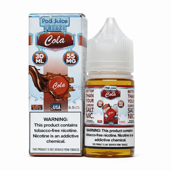 elf bar vape uk Pod Juice Freebase Nicotine - Cola Freeze