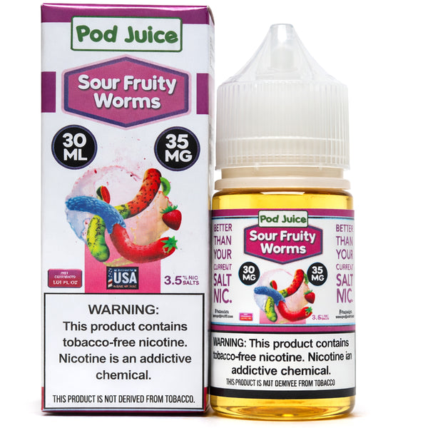Sour Fruity Worms - Pod Juice - 30ml