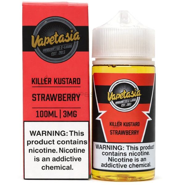 Vapetasia - Killer Kustard Strawberry - 100ml - $15.99 - Vape Shack Vapetasia - Killer Kustard Strawberry - 100ml - $15.99 - Vape Shack
