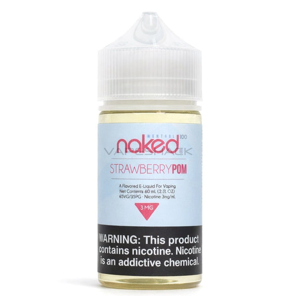 Naked 100 Menthol - Strawberry Pom - 60ml