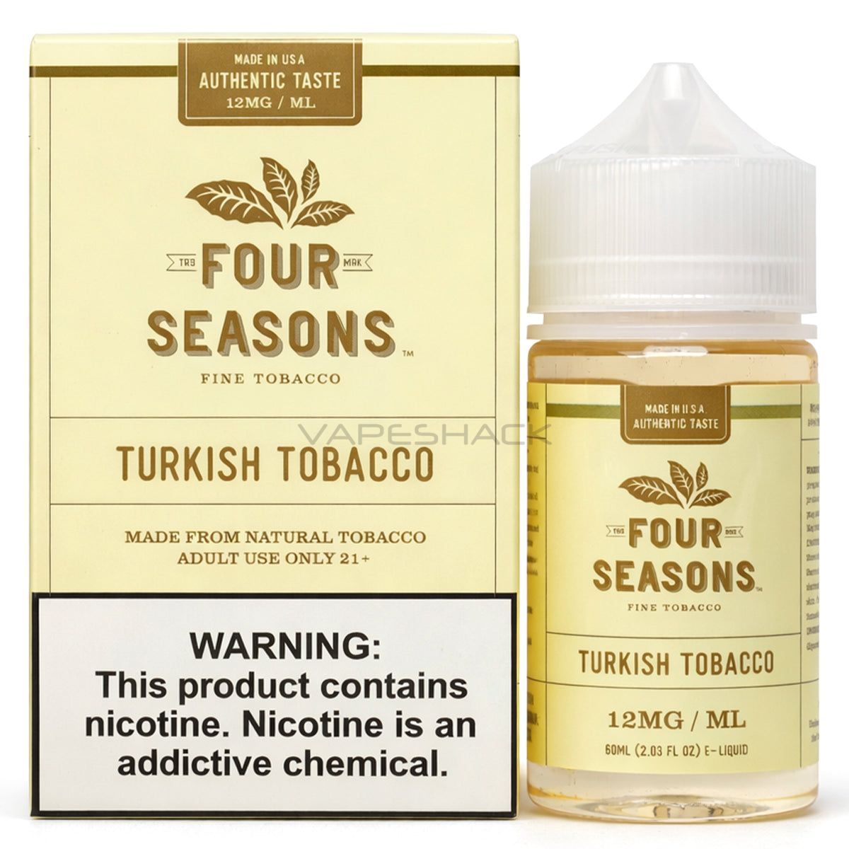 Turkish Tobacco - Four Seasons - 60ML