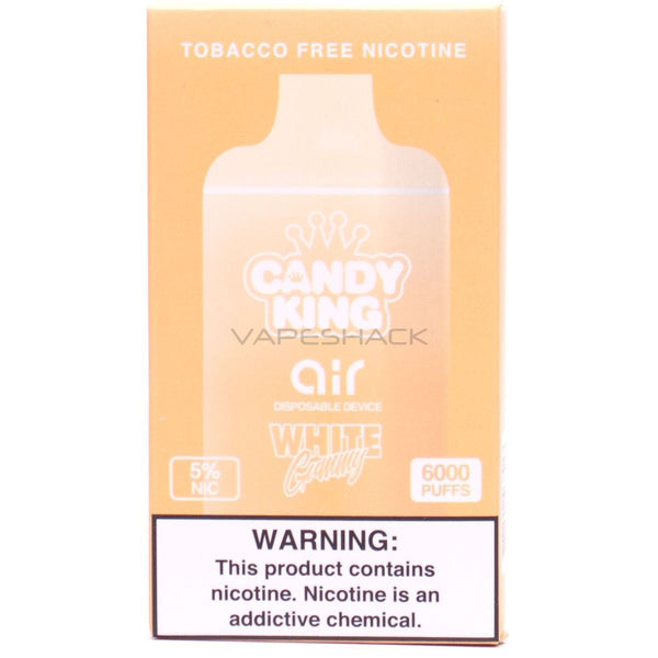 Candy King Air Disposable - 6000 Puffs-White Gummy - 2