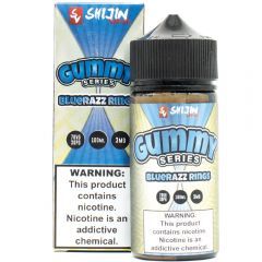 Shijin Vapors Gummy Series - Blue Razz Rings - 100ML