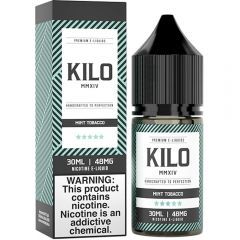 Kilo Salt E-Liquids - Mint Tobacco - 30ML
