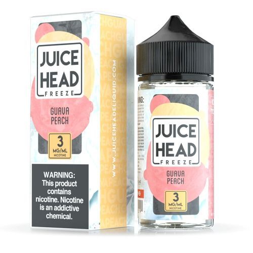 Juice Head Freeze - Guava Peach - 100ML - 1 Skip to the beginning of the images gallery Juice Head Freeze - Guava Peach - 100ML