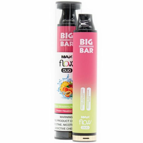 Big Bar Max Flow Duo Disposable - Frozen Strawberry Peach Rings & Frozen Hawaiian Peach - 1