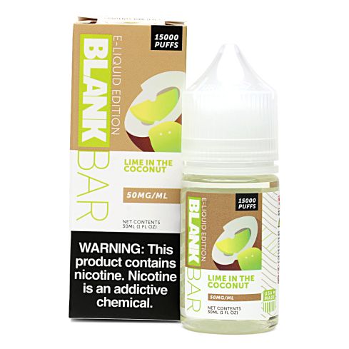 Lime in the Coconut - Blank Bar Salts - 30ML