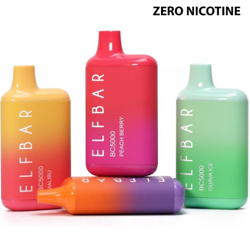 Elf Bar BC5000 Zero Nicotine Disposable - 5000 Puffs - 3