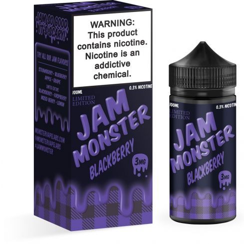 Jam Monster Liquids - Blackberry - 100ML - 1